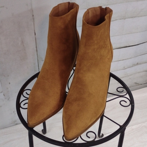 Beast Fashion Pointed-toe Ankle Booties, Size 11 - Picture 2 of 8